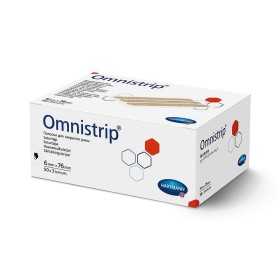 Omnistrip sterile adhesive sutures 50 sachets of 3 strips 6x76 mm