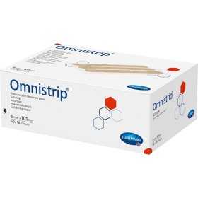 Sutures adhésives stériles Omnistrip 50 sachets de 10 bandes 6x101 mm