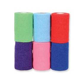 Co-plus bandage 6.3 m x 10 cm - mixed colors - pack. 18 pcs.
