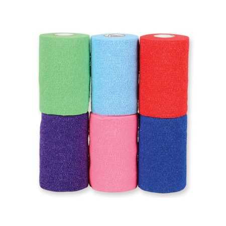 Co-plus bandage 6.3 m x 10 cm - mixed colors - pack. 18 pcs.