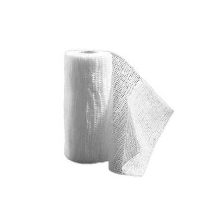 Cohesive elastic bandage 4 m x 12 cm - latex free - pack. 10 pcs.