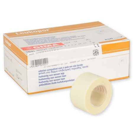 Cinta antileucopor, 9,2 m x 25 mm - paquete 12 uds.