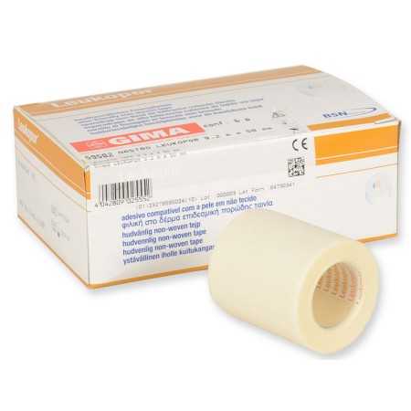 Cinta Leukopor 9,2 m x 50 mm - pack 6 uds.