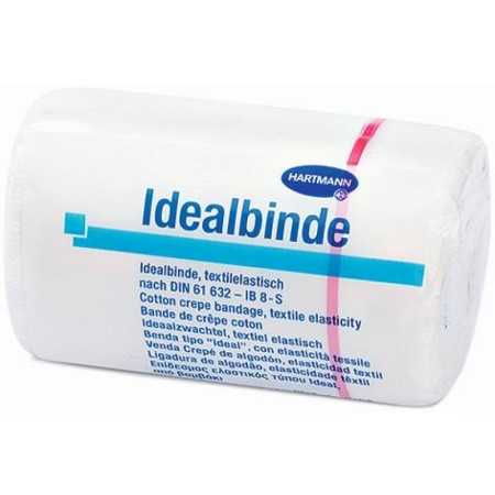 HARTMANN Ideal Bandages Bandages 6cm x 5m Bandage élastique avec agrafe