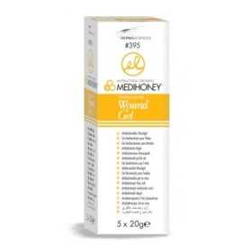 Medihoney Pansement Gel Antibactérien - 5 tubes de 20 gr