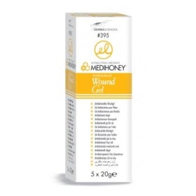 Medicazione Medihoney Wound Gel antibatterico - 5 tubi da 20 gr