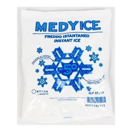 Instant ice bag - polythene 13x18cm