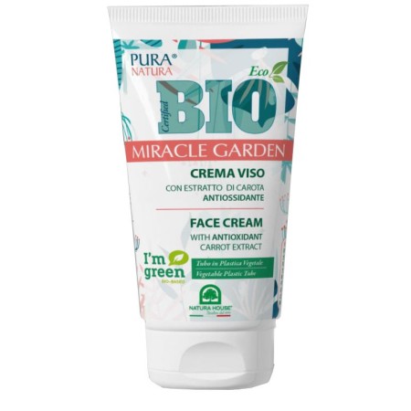 Miracle garden bio gezichtscrÈme met wortelextract - antioxidant - 50 ml