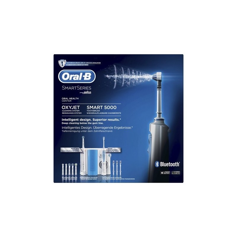 Oral-b oc21 smart 5000 oxyjet idropulsore + spazzolino