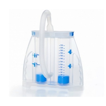 Pulmovol25 dispositivo per la riabilitazione respiratoria 2500 cc