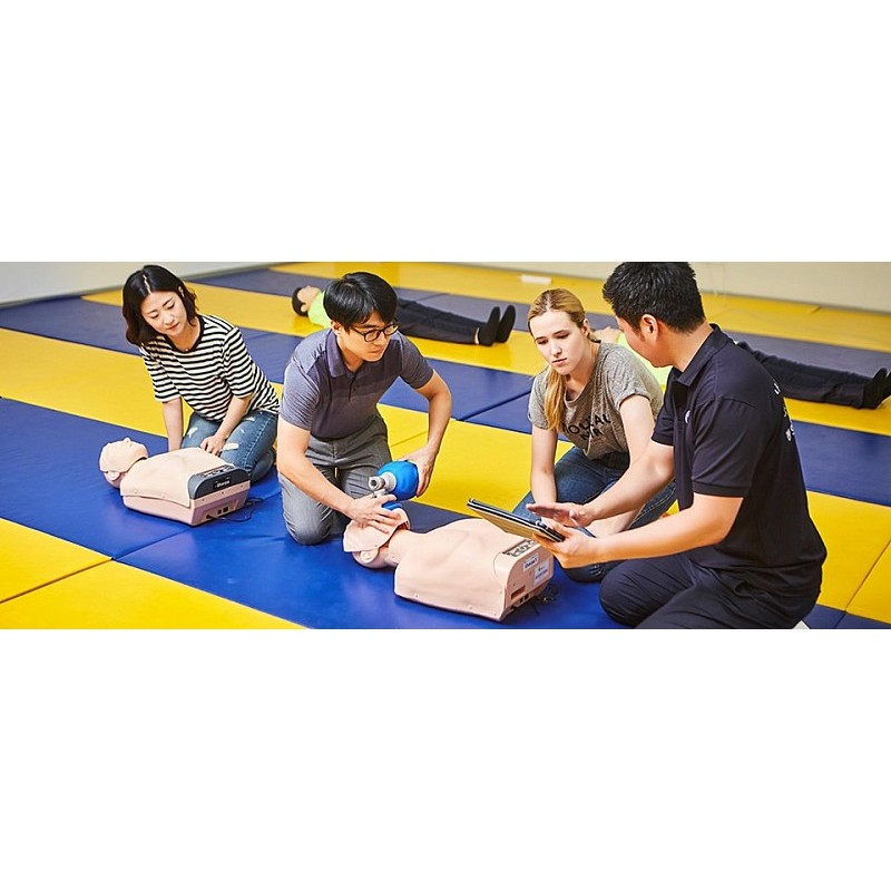 Manichino bls sherpa x con cpr feedback visivo, sonoro e digitale su app android