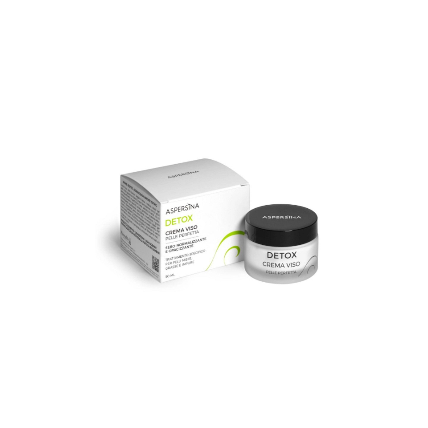 Aspersina Detox Crema Viso - 50 ml