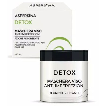 Aspersina Detox Maschera Viso dermopurificante e anti imperfezioni 100 ml