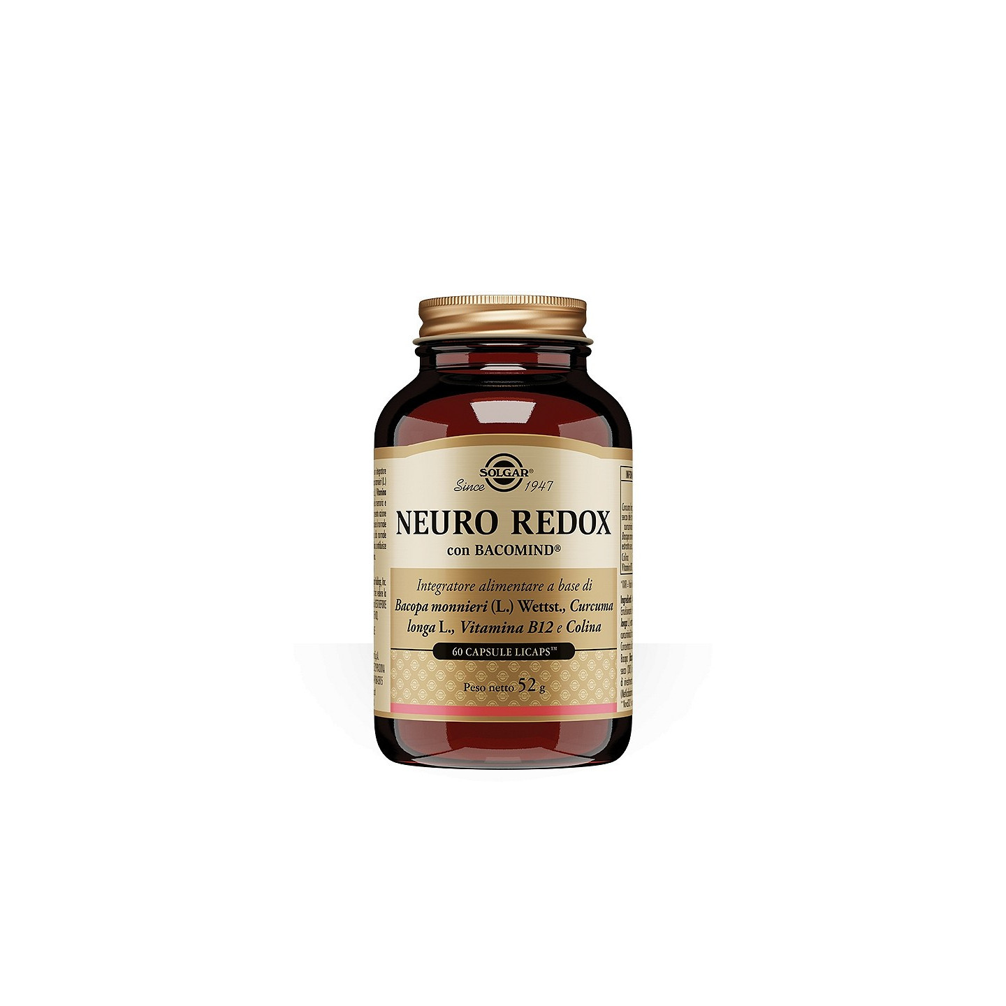 Solgar neuro redox, 60 kapslí licaps