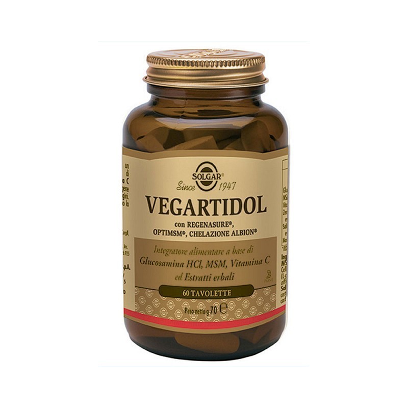 Solgar vegartidol 60 tabletten