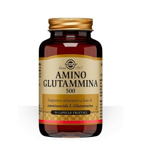 Solgar amino glutamină 500, 50 capsule vegetale