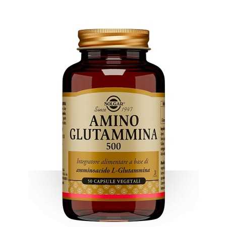 Solgar Amino Glutamin 500, 50 vegetarische Kapseln
