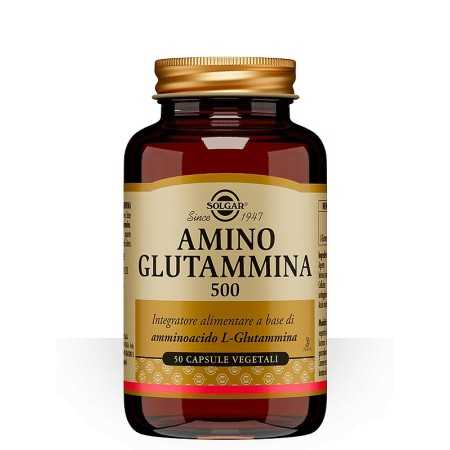 Solgar Amino Glutamine 500, 50 Vegetáriánus kapszula