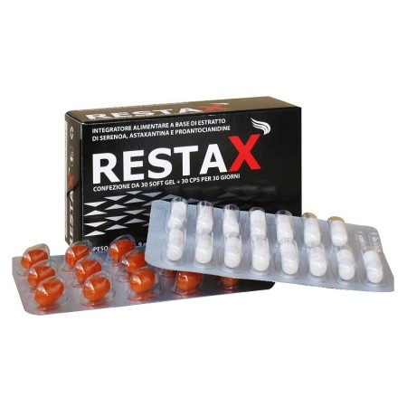 Restax integratore con 30 compresse e 30 perle