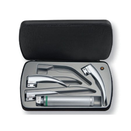 Set laríngeo heine classic 3+ led con mango recargable de 3.5v