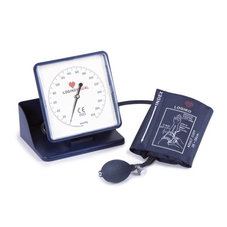 Tabletop aneroid sphygmomanometer - wall