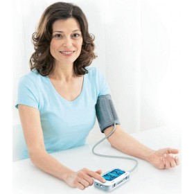 Bu575 verbindt digitale bovenarmbloeddrukmeter met bluetooth en wekker