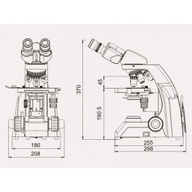 Mikroskop biologiczny 40-1600x