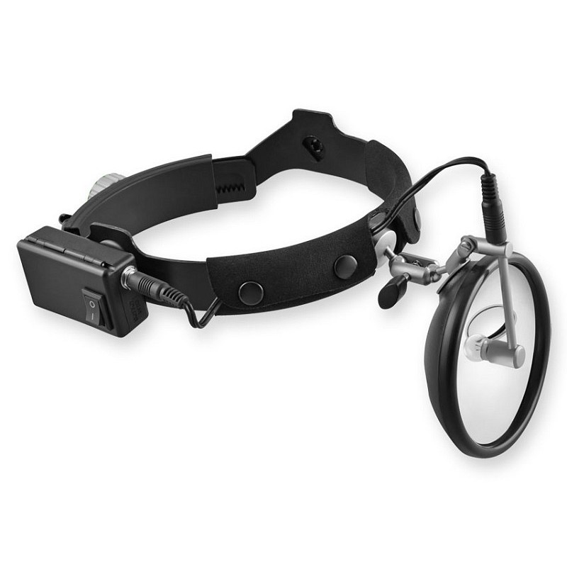 Oglindă frontală lux 100 - suport pentru baterie pe cască