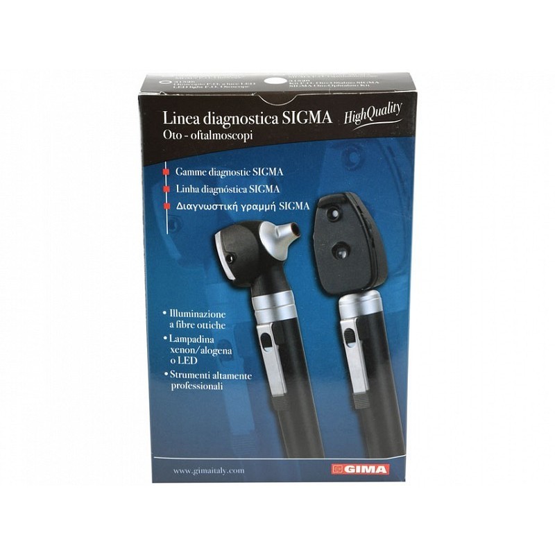 F.o.sigma ophthalmoscope - 2,5v - xenon / halogen - case