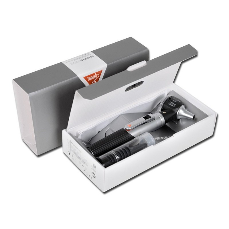 Otoscopio heine mini 3000 - f.o. - negro