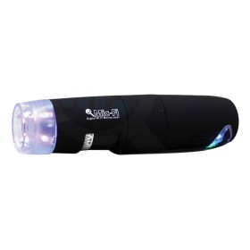 Polarisiertes led-dermatoskop + uv + weißes mikrofon wi-fi & usb mit software