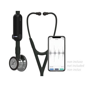 3M Littmann Stethoskop Core Digital - 8869 - Schwarz - Hochglanz