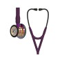 Littmann Cardiology IV - 6239 - Ciruela - Acabados Arco Iris Brillante - Conn. violeta