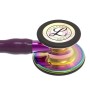 Littmann Cardiology IV - 6239 - Ciruela - Acabados Arco Iris Brillante - Conn. violeta