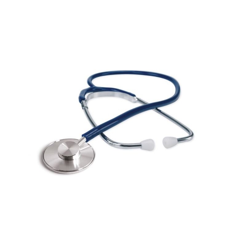 Estetoscopio con cabezal de aluminio - azul