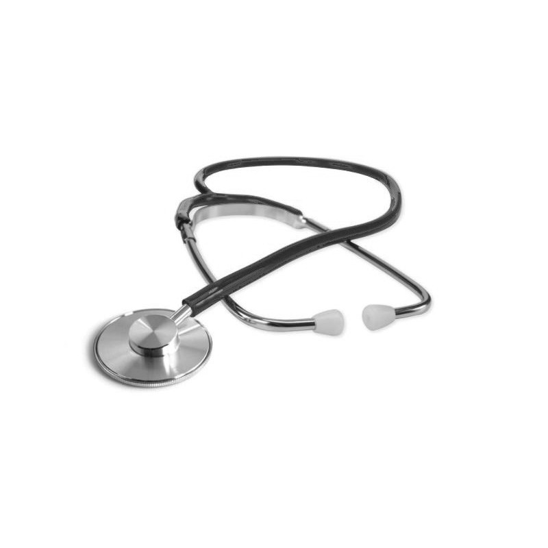 Fonendoscopio con testa in alluminio - grigio