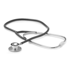 Stethophoneendoscope with aluminum head - grey