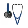 Littmann cardiologie iv - 6202 - bleu marine - garniture fumée brillante