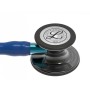 Littmann cardiologie iv - 6202 - bleu marine - garniture fumée brillante