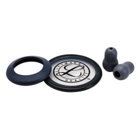 Littmann 40006 Bausatz: Membran+Ring+Glockenring+Oliven für Classic II-Grau - 1 Bausatz