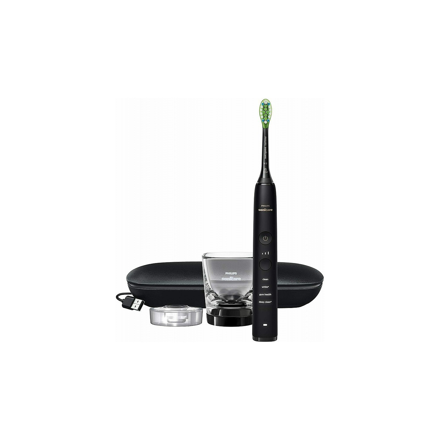 Sonicare diamond clean 9000 black - spazzolino elettrico sonico con app - hx9913/13