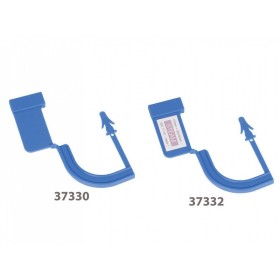 Sigiliu din plastic - albastru - pachet de 100.