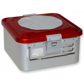 Container con valvola piccolo h150 mm - rosso