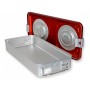 Container con valvola grande h100 mm - rosso