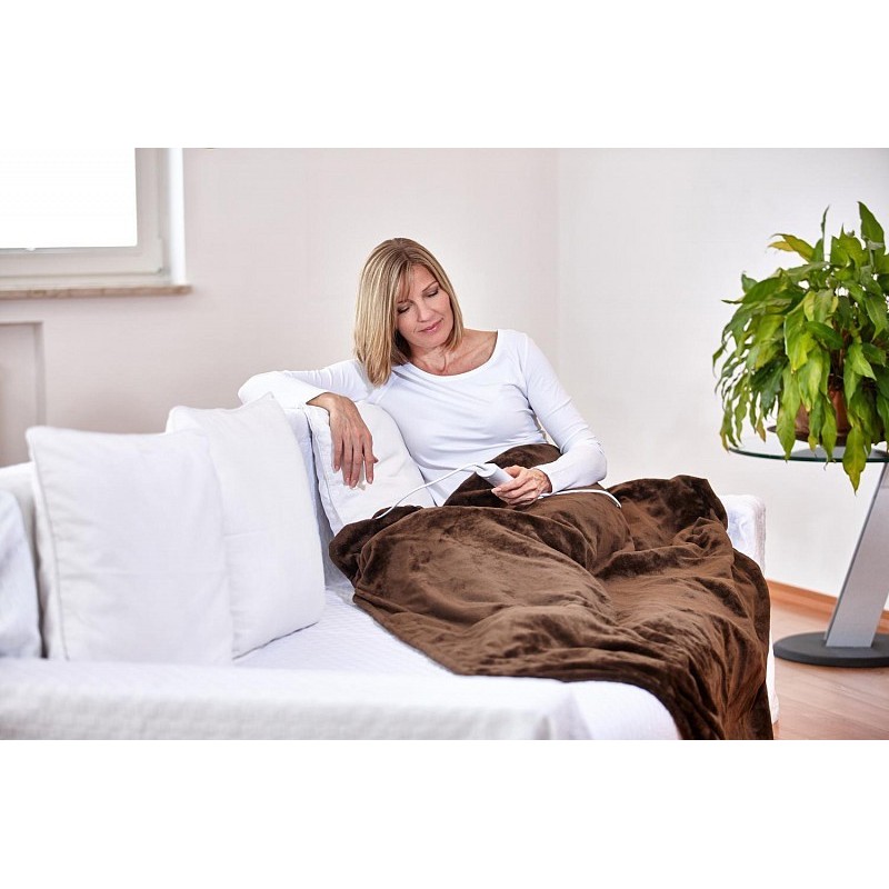 Couverture câline marron - khp 2.3 (130 x 180 cm)