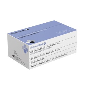 Test d’hémoglobine glyquée - cassette pour 24600 - paquet 10 pièces.