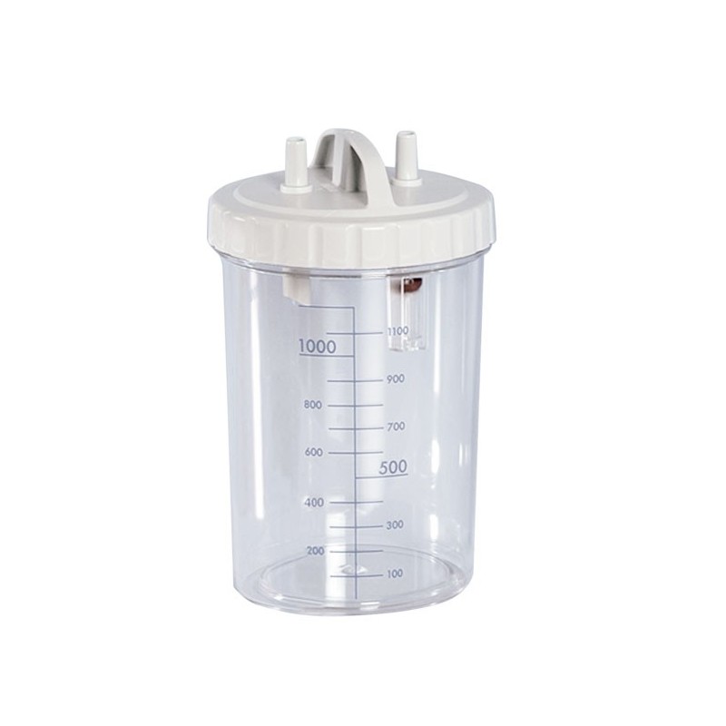 1 liter glas mit deckel - autoklavierbar bei 121°c