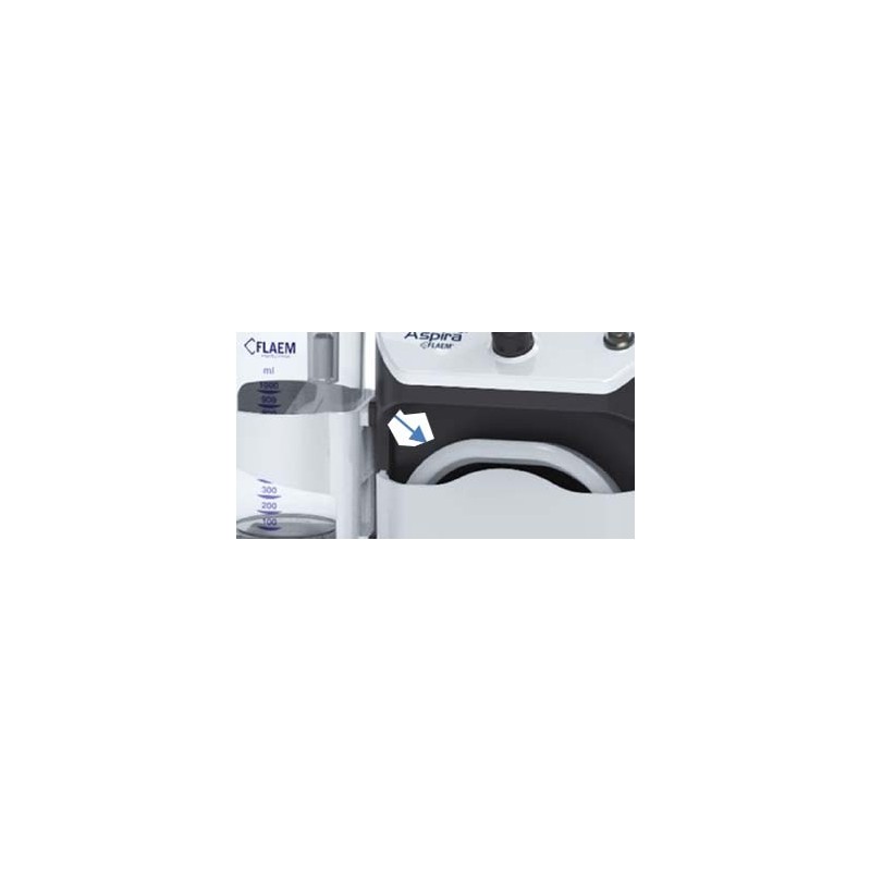 Kit di 2 tubi in silicone 1300-280 mm-ricambio per vaso aco002a 