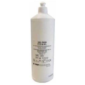 Gel transparente para ultrassom e luz pulsada g009 - frasco de 1 litro.