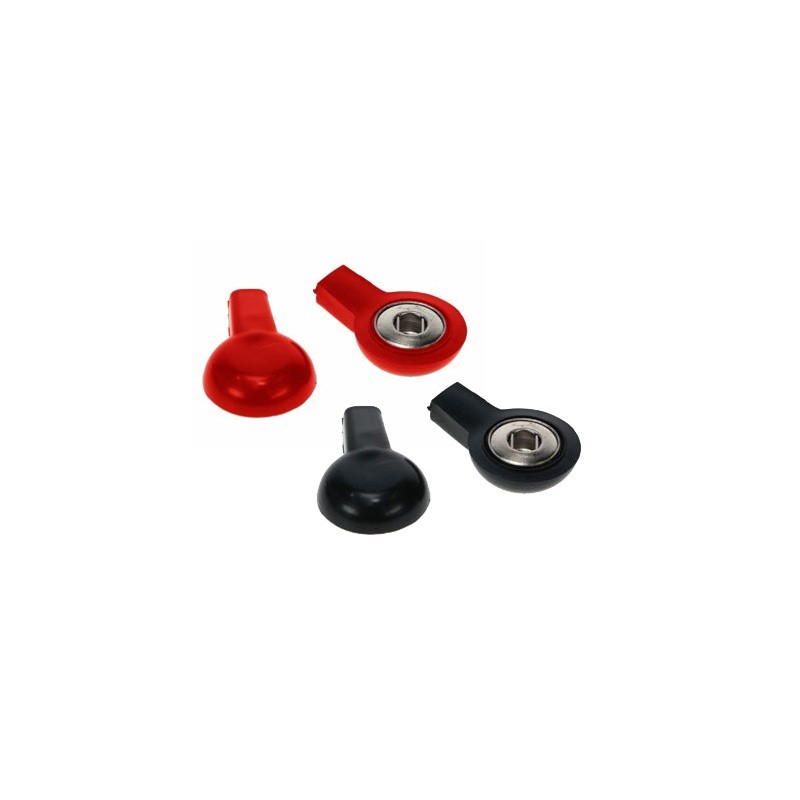 Globus-busta 4 adaptera 2 mm (za kopče elektrode) / blister 2 crvena 2 crna